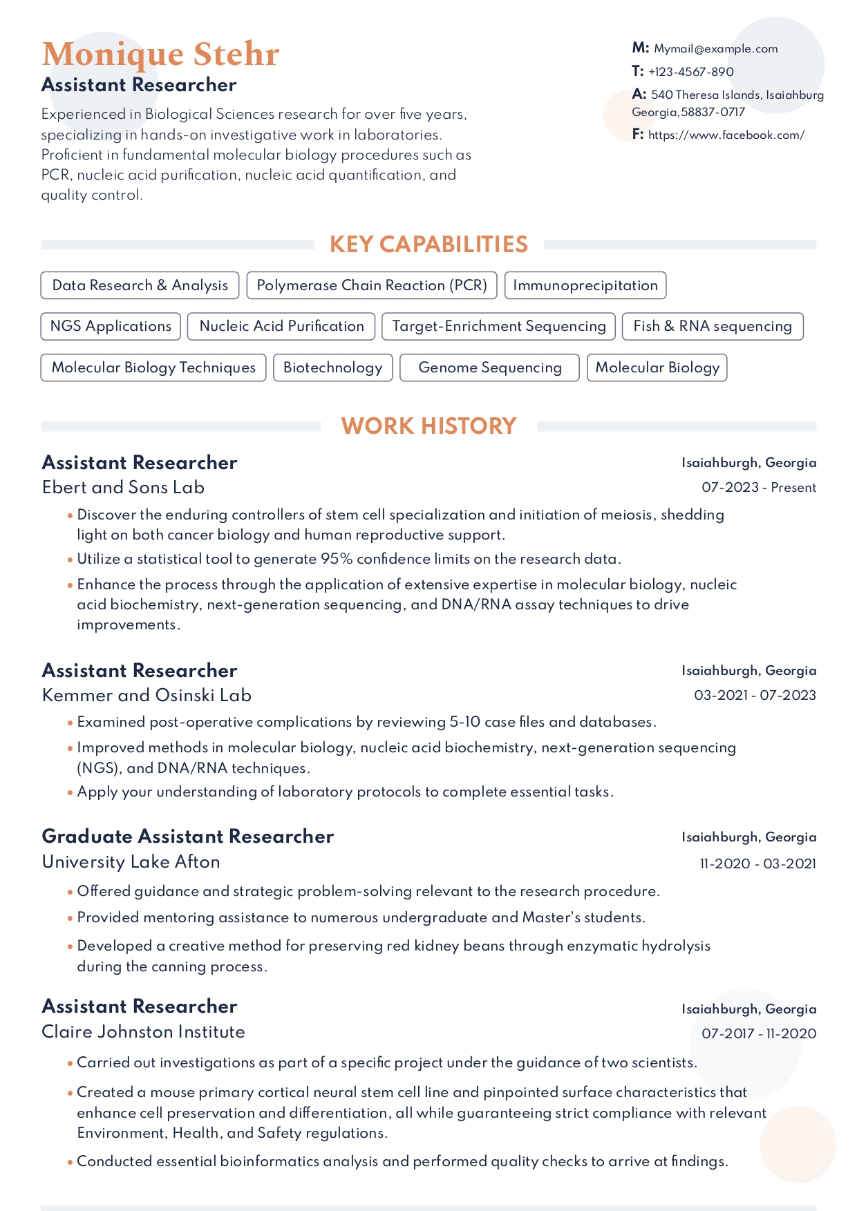 MIT Resume Template – Prestige Layout